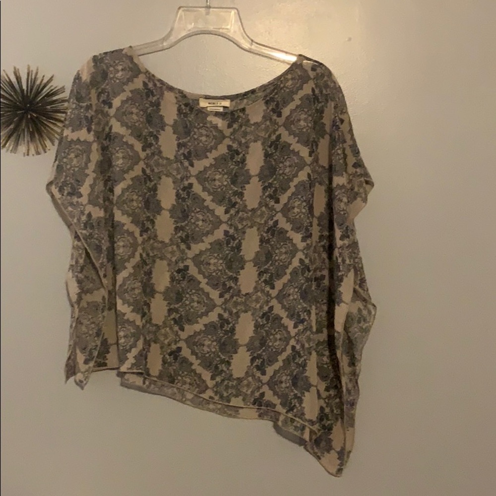 Noble U sheer crop top, Size L